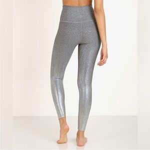 Beyond Yoga Silver Leggings